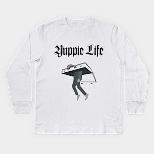 Yuppie Life Kids Long Sleeve T-Shirt